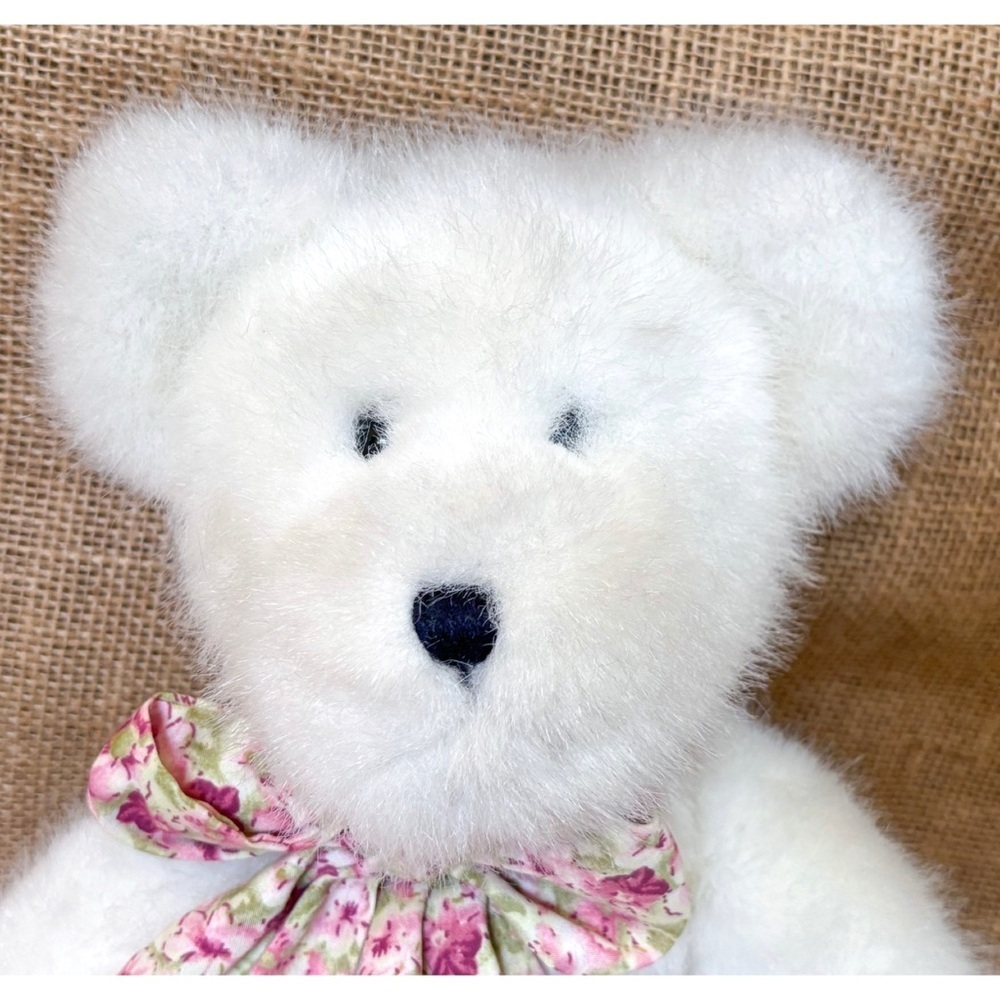 Boyds Teddy Bear Jennifer Bearringer Love You Mom Floral Bow Grandmacore READ - Picture 3 of 6